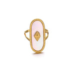 Celestial White Ring