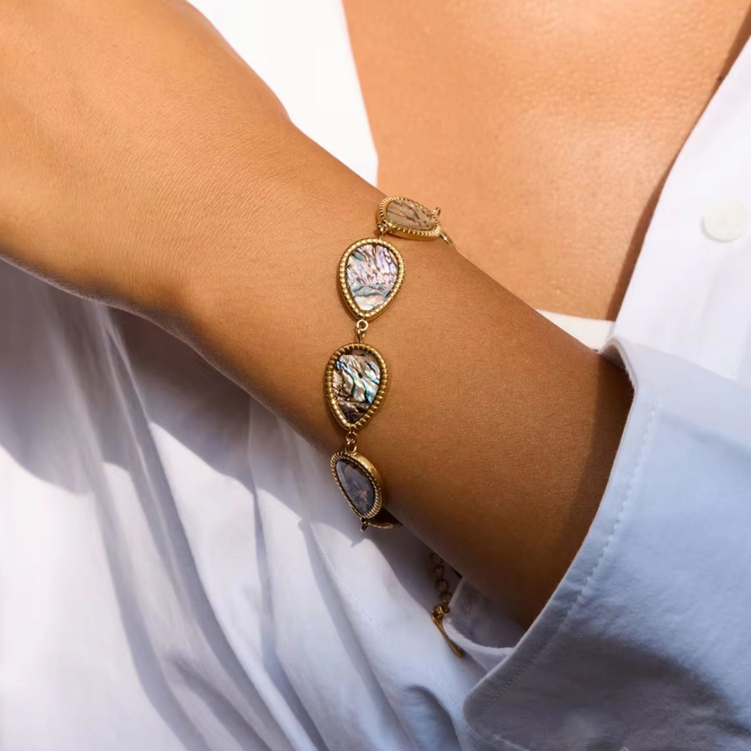 Tied Pearl Bracelet