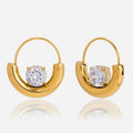 Cluster Hoops Earrings