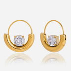 Cluster Hoops Earrings