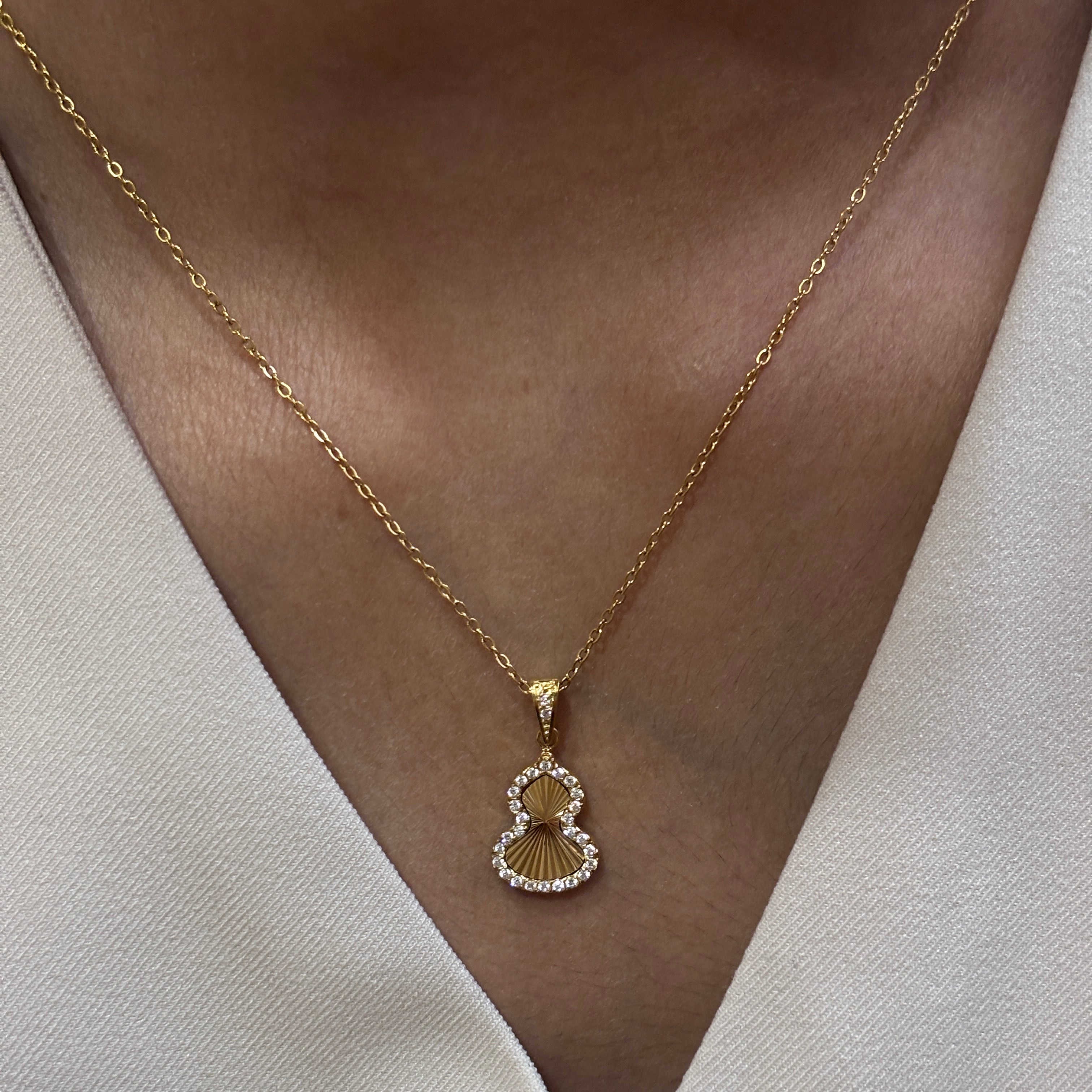 Pear Necklace