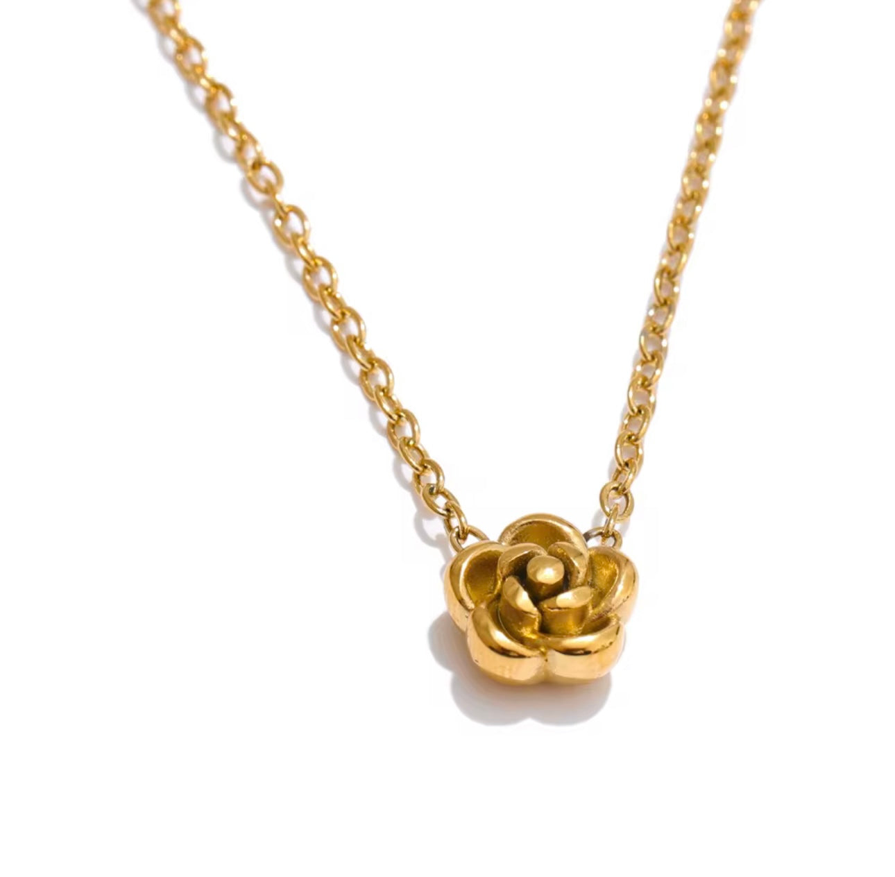 Mini Rose Necklace