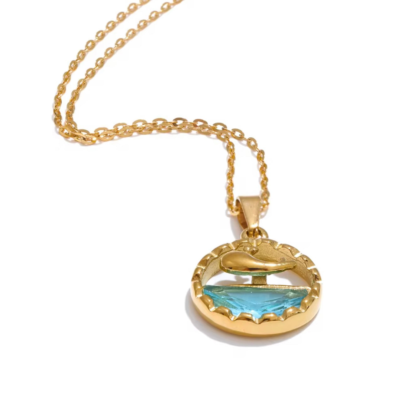Ocean fish necklace