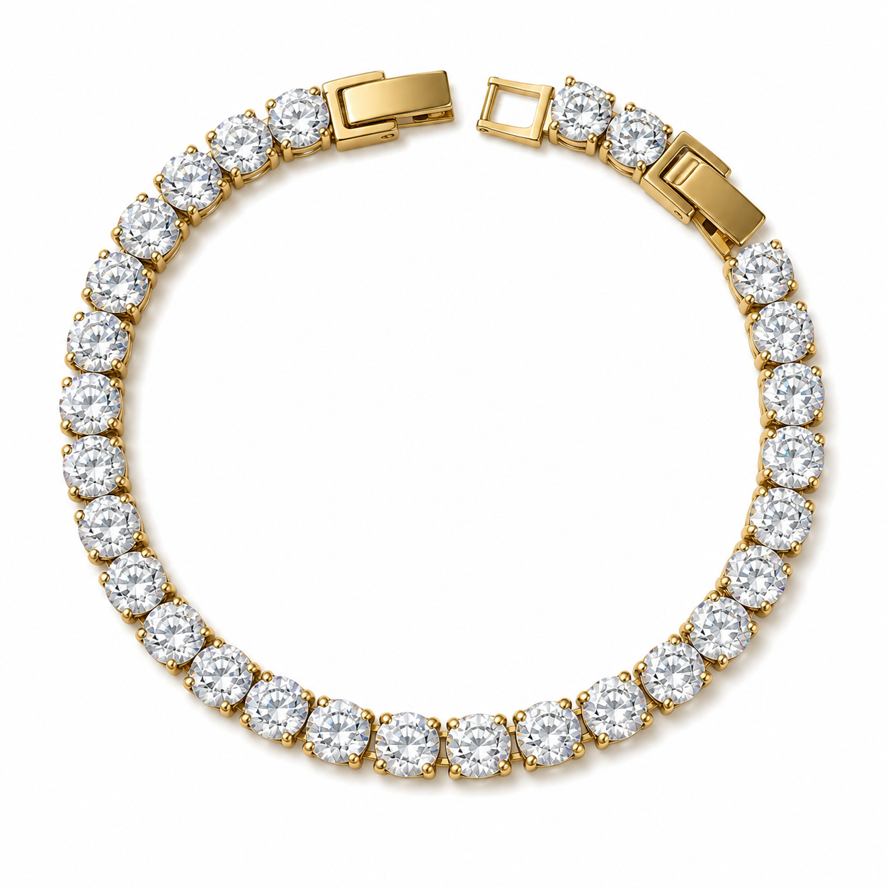 Tennis braclete (Gold)