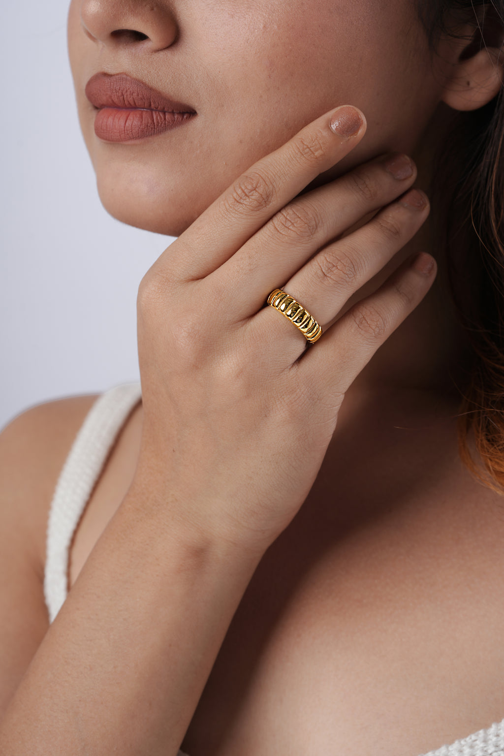 Golden Embrace Ring