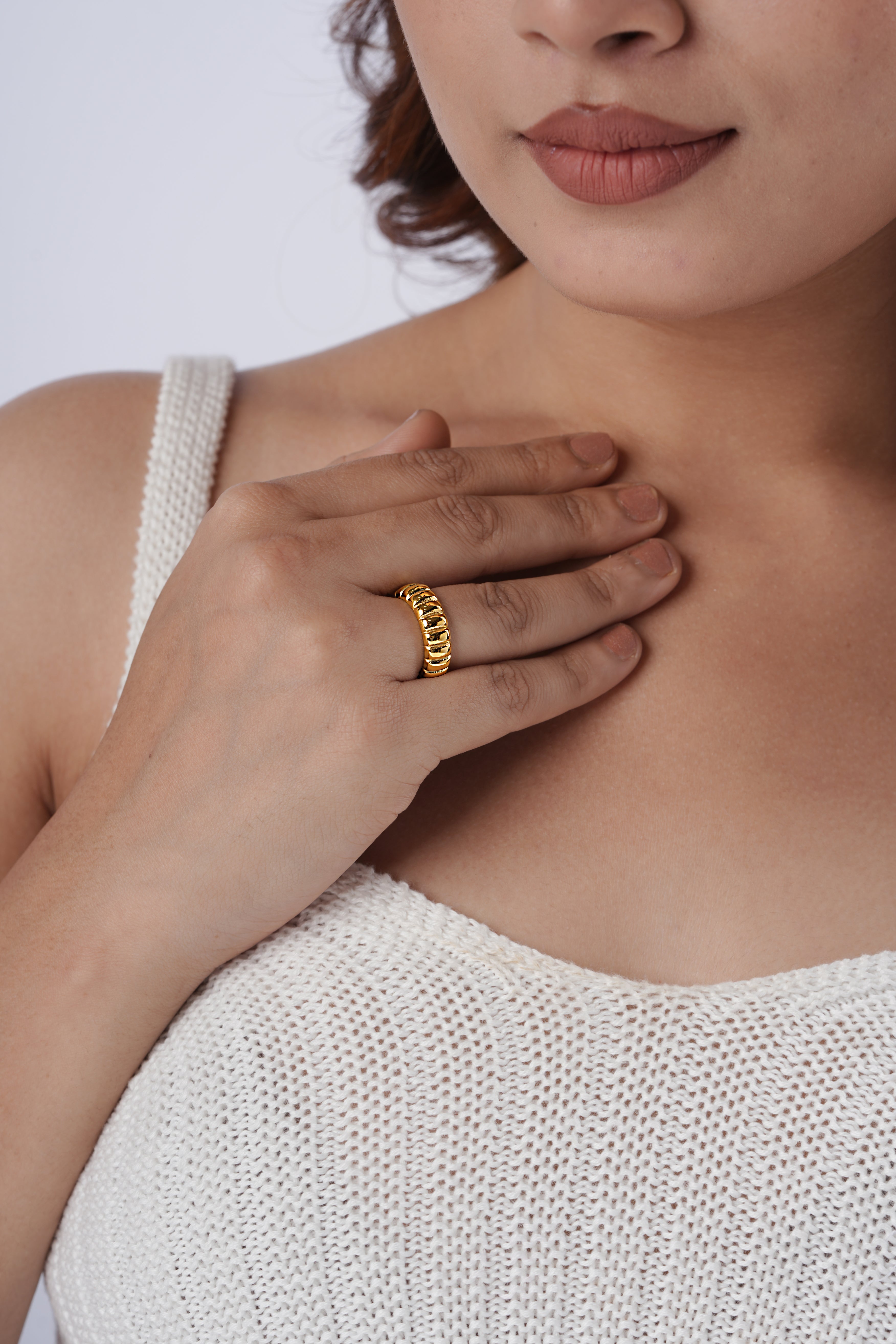 Golden Embrace Ring