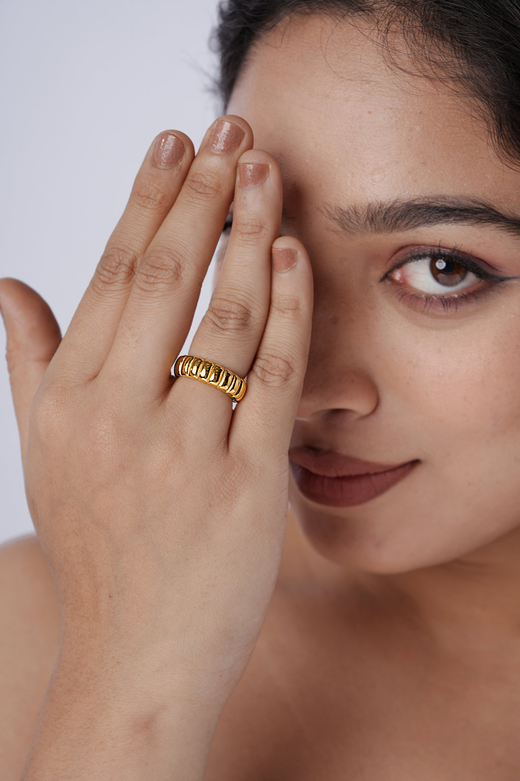 Golden Embrace Ring