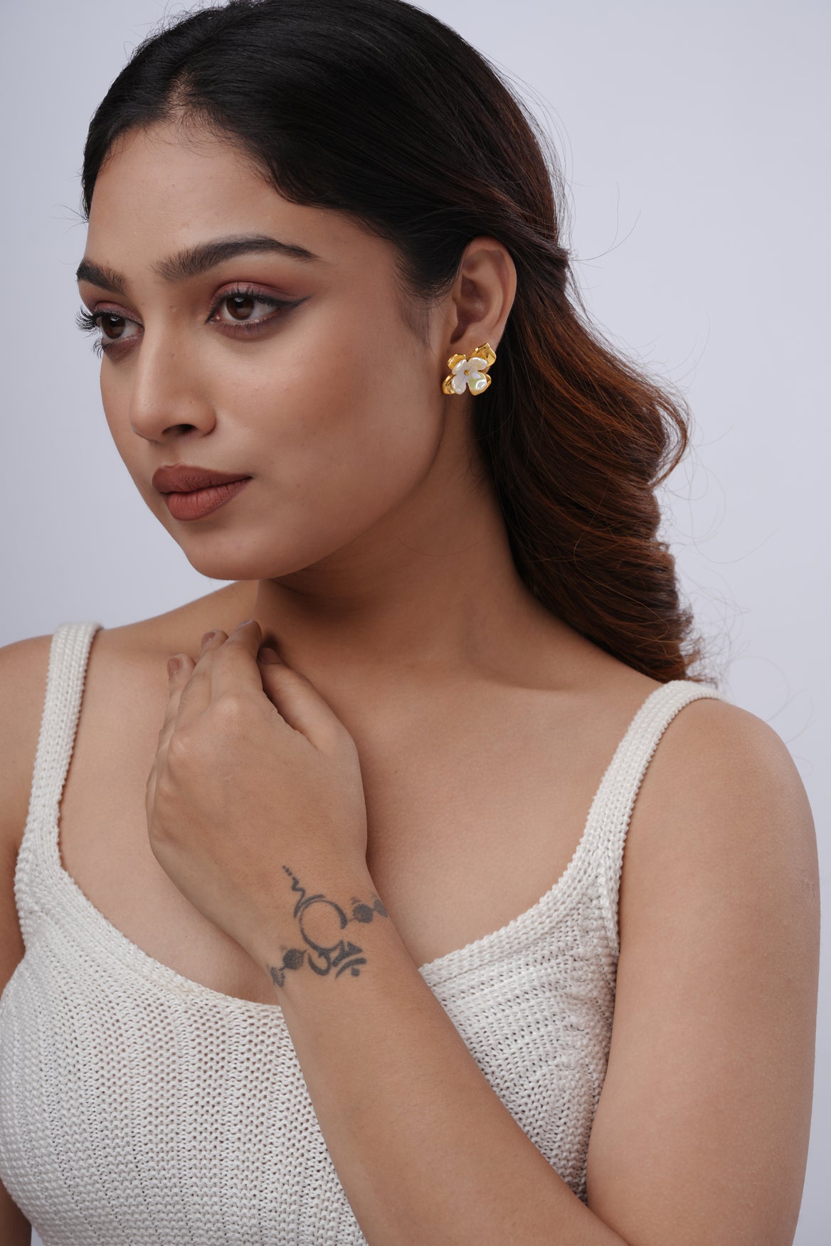 Floral Studs