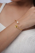 Floral cuff Bracelet