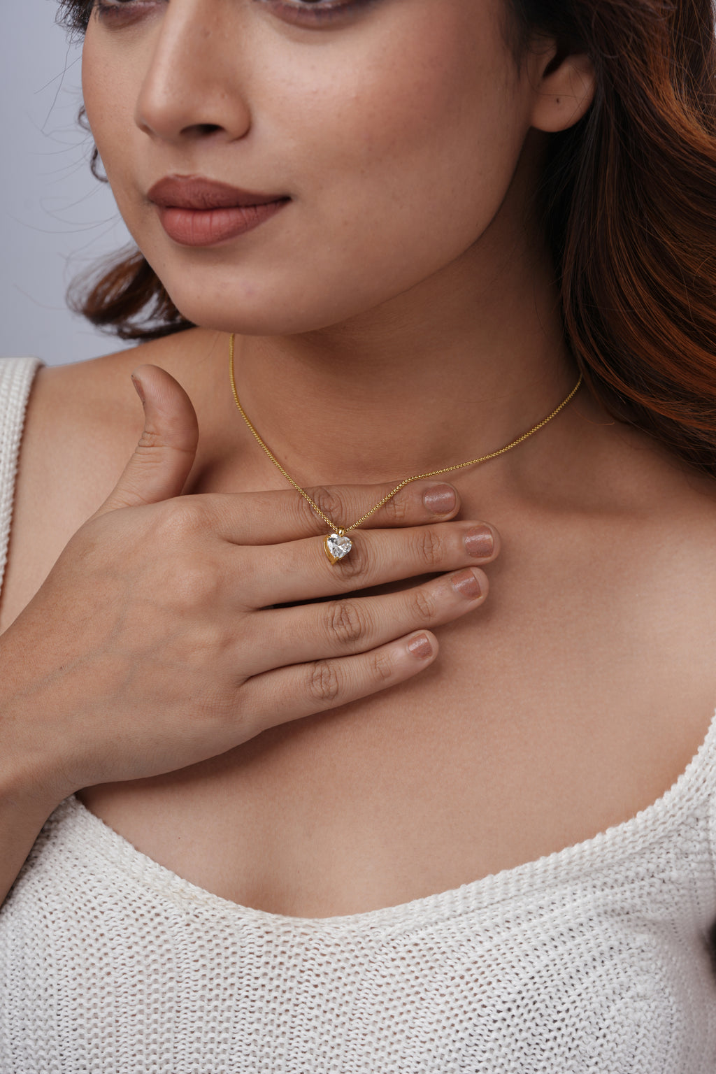 Aura Heart Necklace