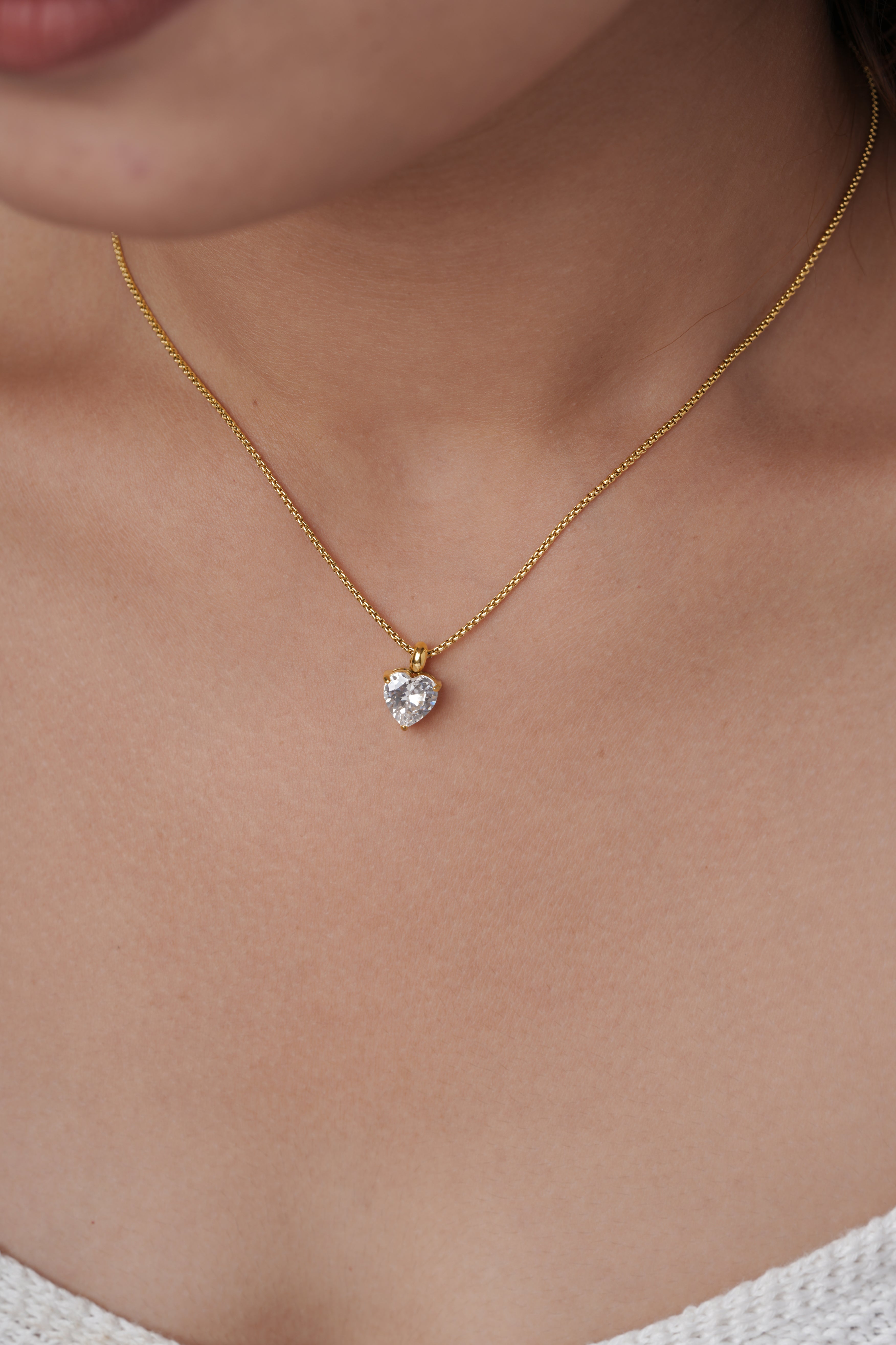 Aura Heart Necklace