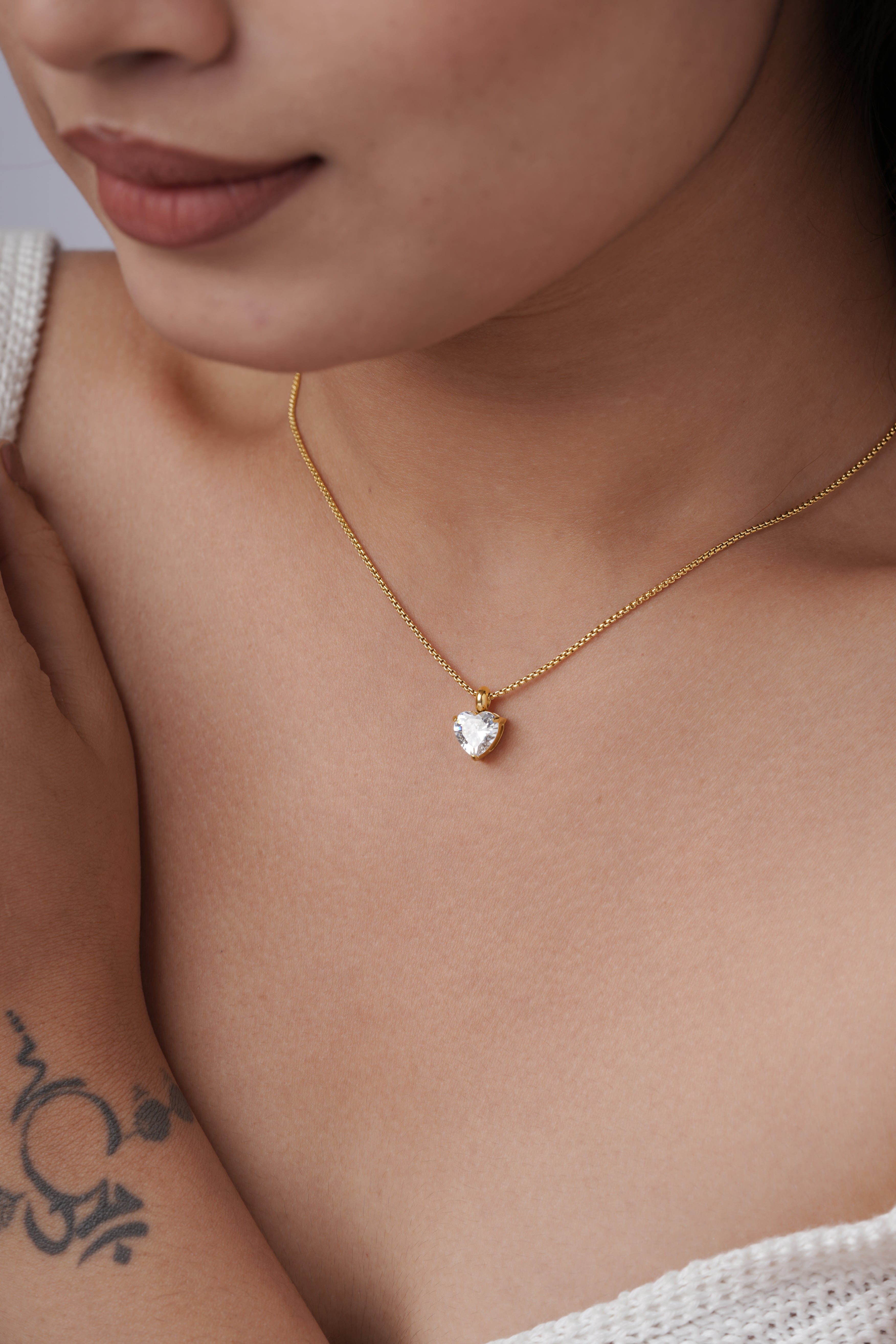Aura Heart Necklace