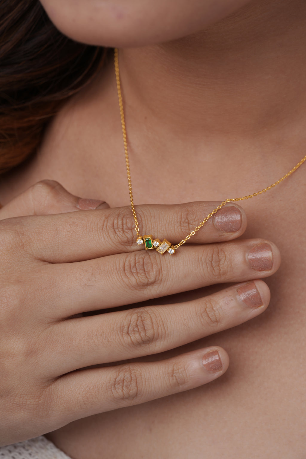Geometric Necklace