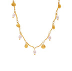 Shell Pearl Necklace