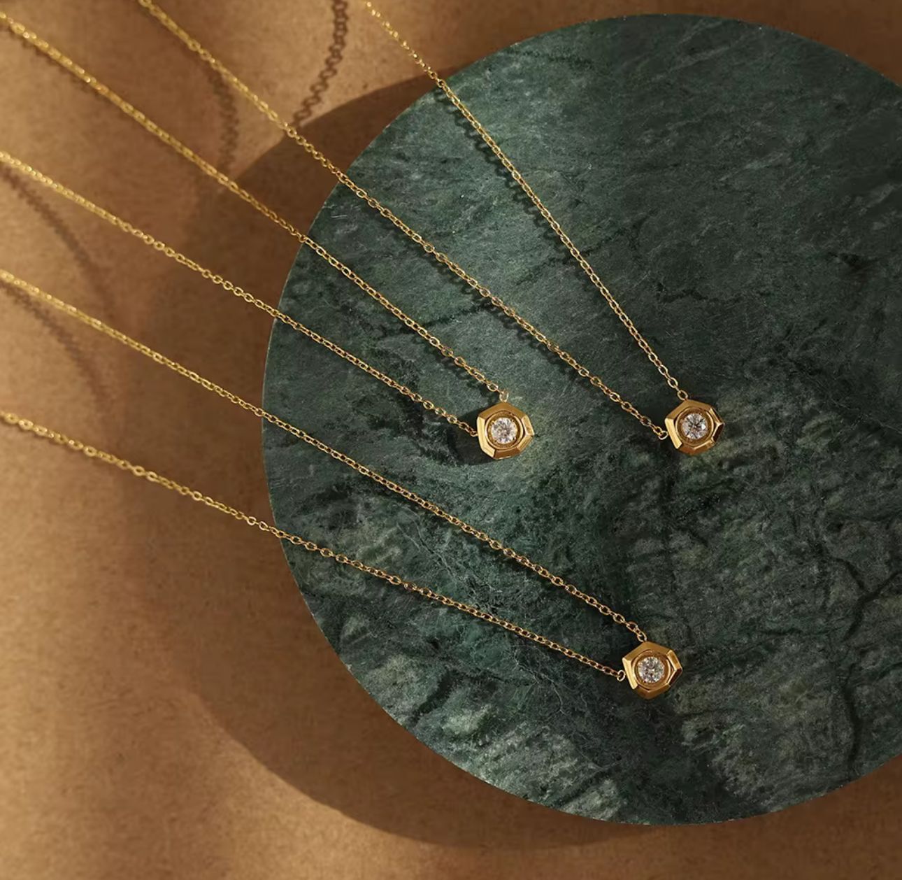 Center Spark Necklace