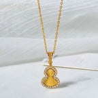 Pear Necklace