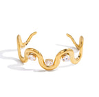 Curve Stone Bracelet